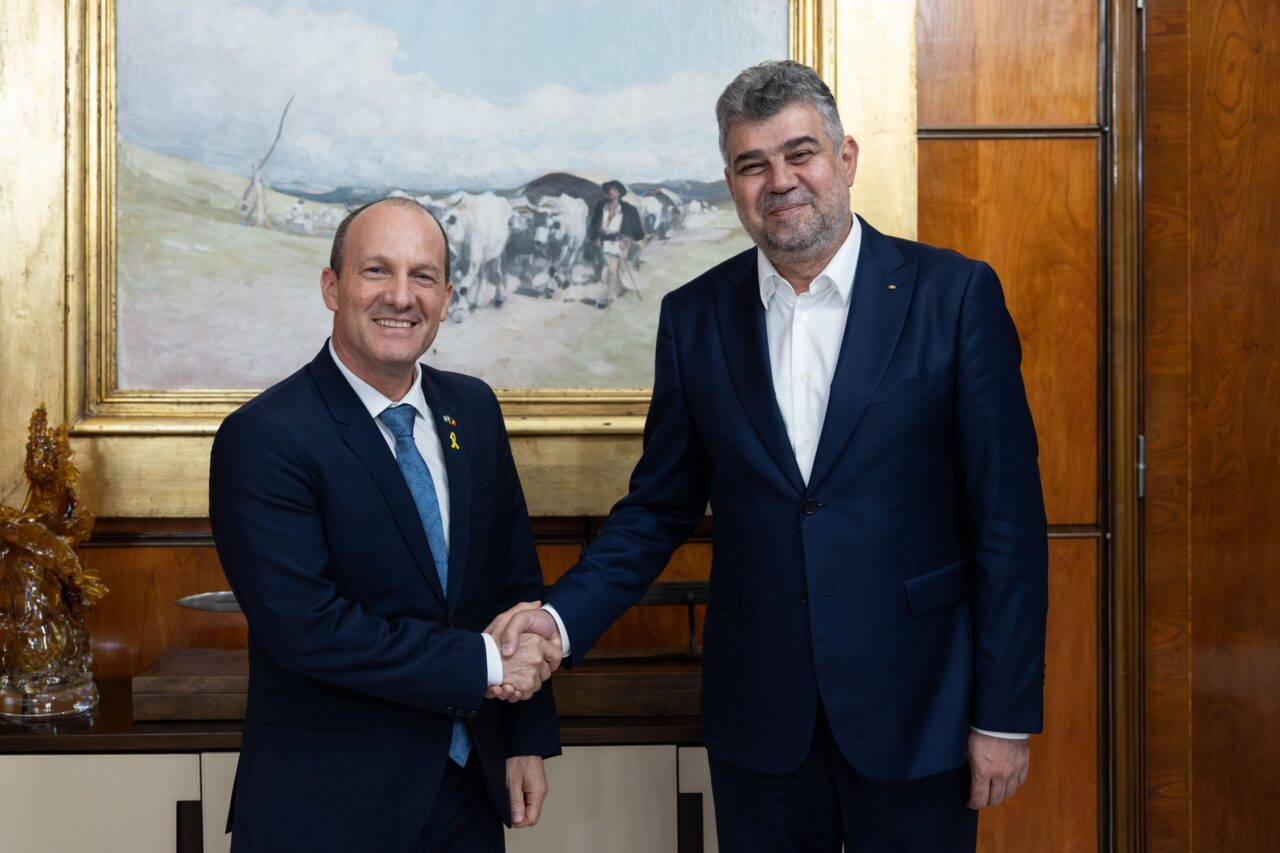 ROMÂNIA se desparte de ambasadorul Israelului/Premierul Marcel CIOLACU: „Mulțumiri și toată aprecierea mea….”