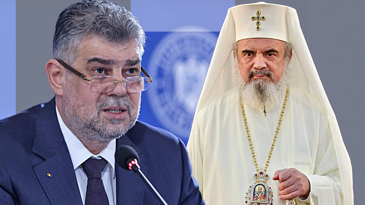 Marcel Ciolacu și Nicolae Ciucă s-au dus împreună la Patriarhul Daniel, înainte de Coaliție. Decizii în această după-amiază