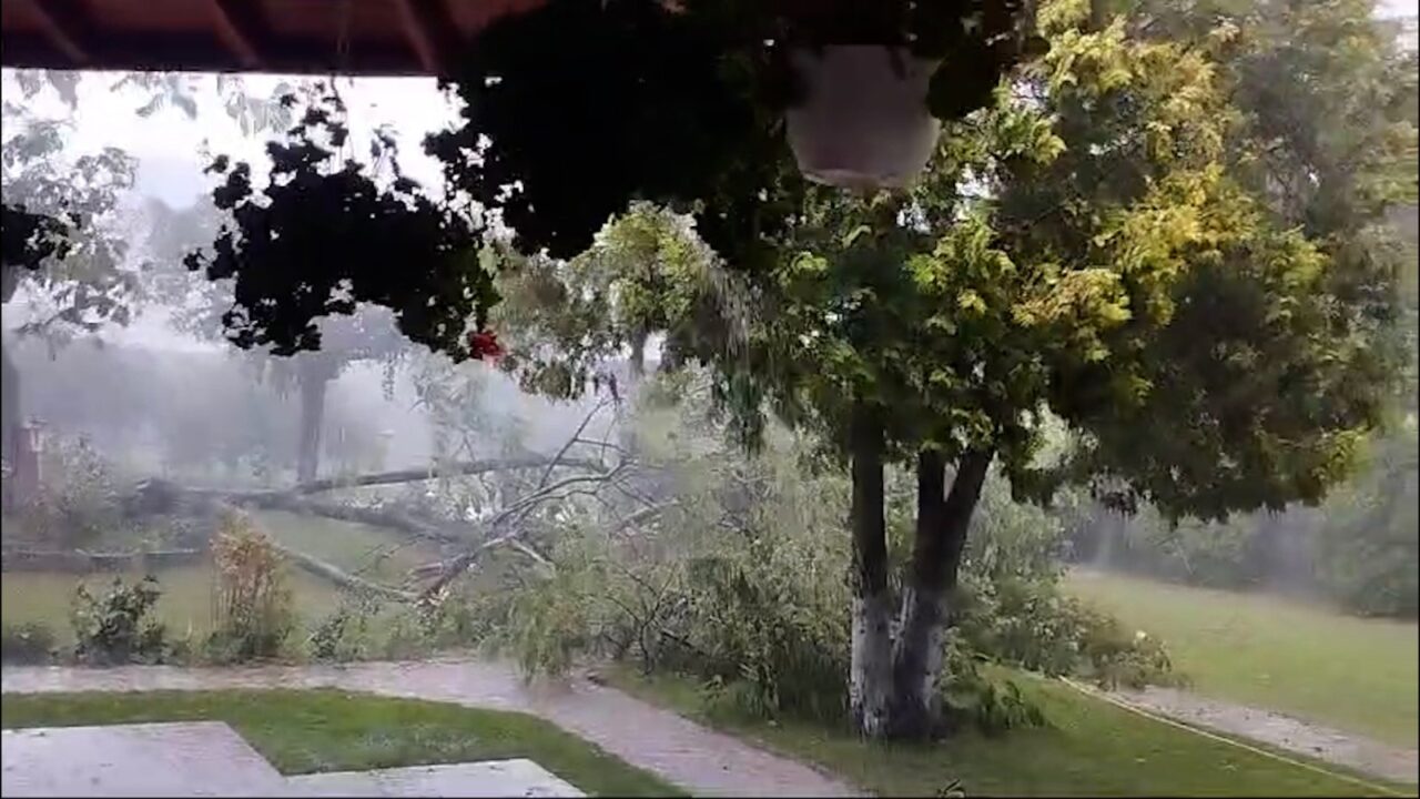 URGIA a venit peste ARGEȘ/Grindina și vijelia puternică au nimicit tot ce-au întâlnit în cale