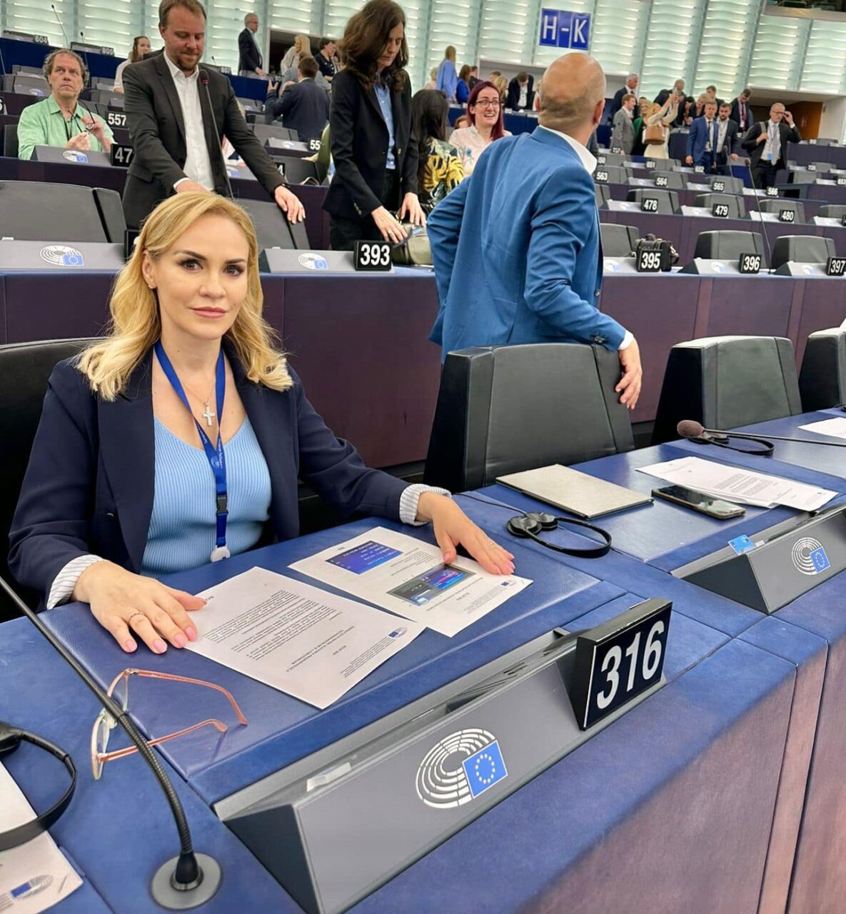 Gabriela Firea, în PRIMA zi în Parlamentul European: ,,Începem activitatea pentru următorii 5 ani, în interesul românilor”