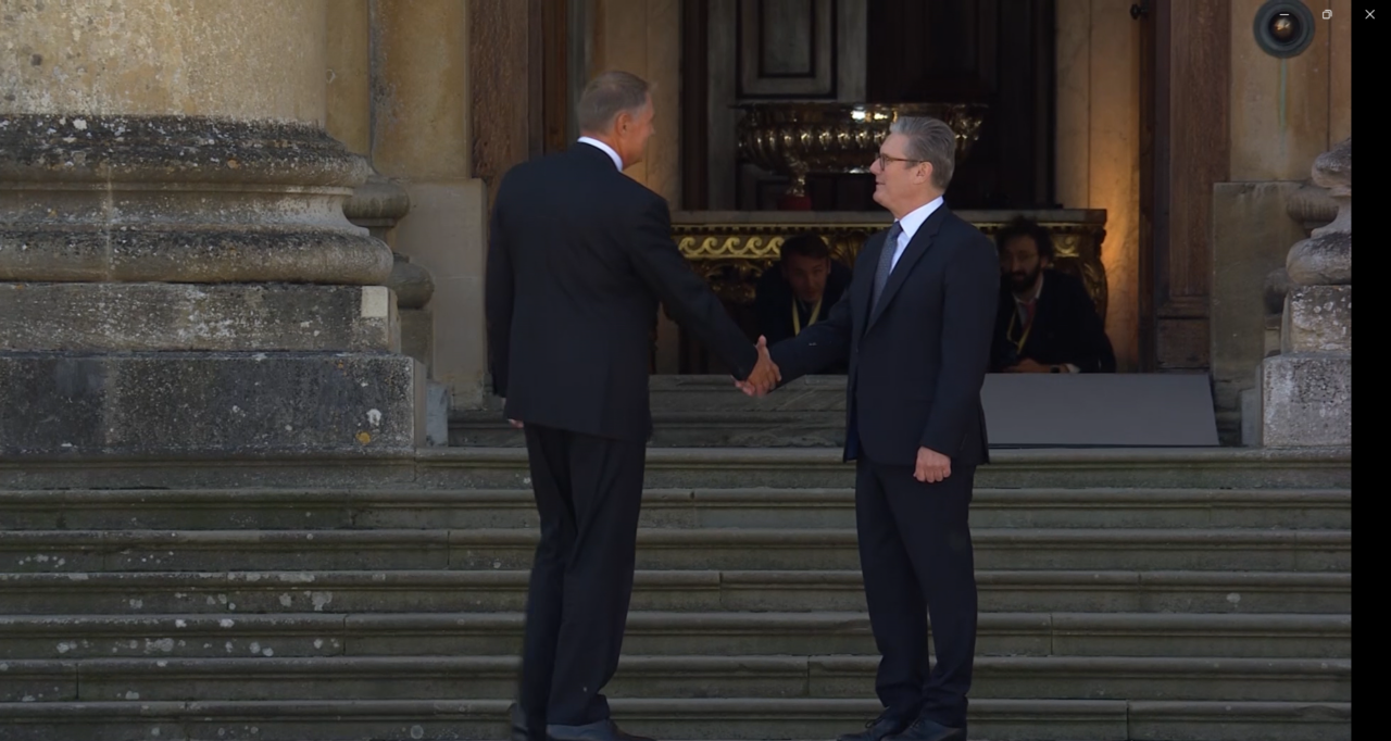 Klaus Iohannis, alături de peste 40 de șefi de state și guverne/Securitatea EUROPEI se va discuta la Palatul BLENHEIM