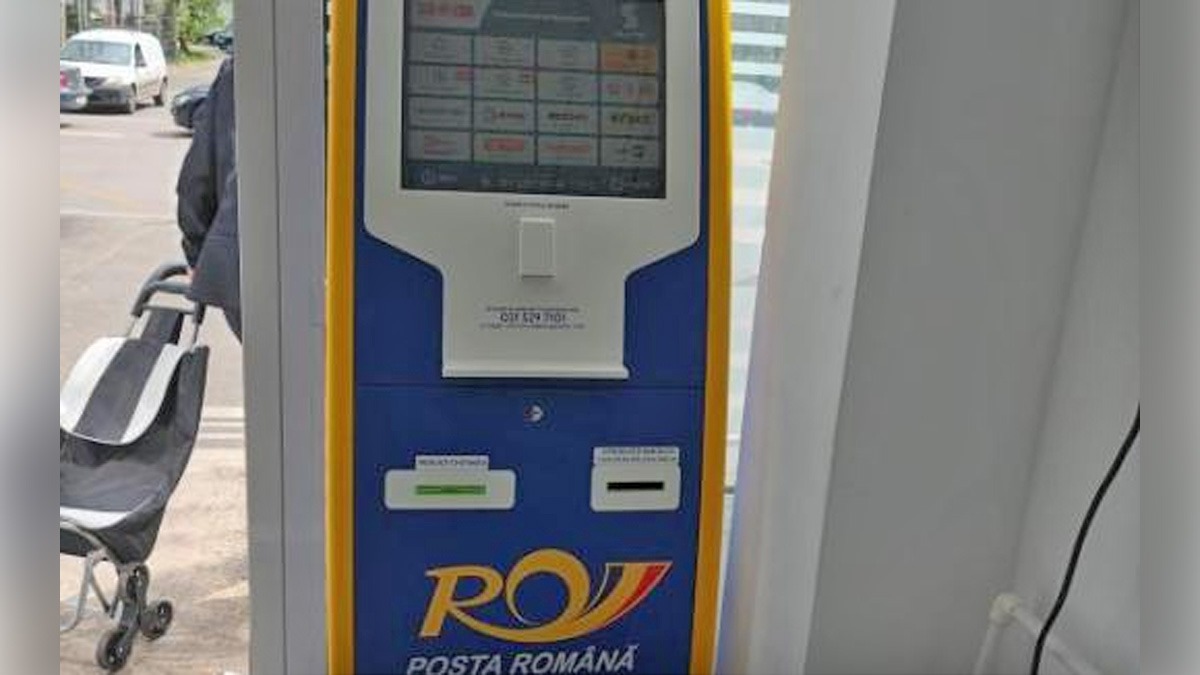 Poșta ROMÂNĂ se dotează cu aparate SELF-PAY/ Utilizatorii pot achita facturile a peste 200 de furnizori