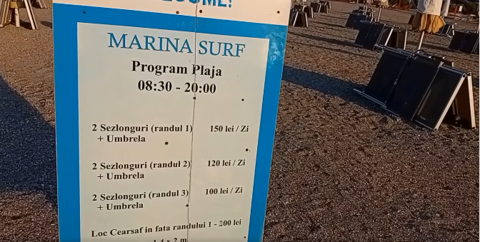 Mai scump ca la Saint-Tropez: Prețul IREAL cu care se închiriază un loc de pus cearceaful pe plajă, la Mamaia / „Senzații tari pe litoralul românesc!”