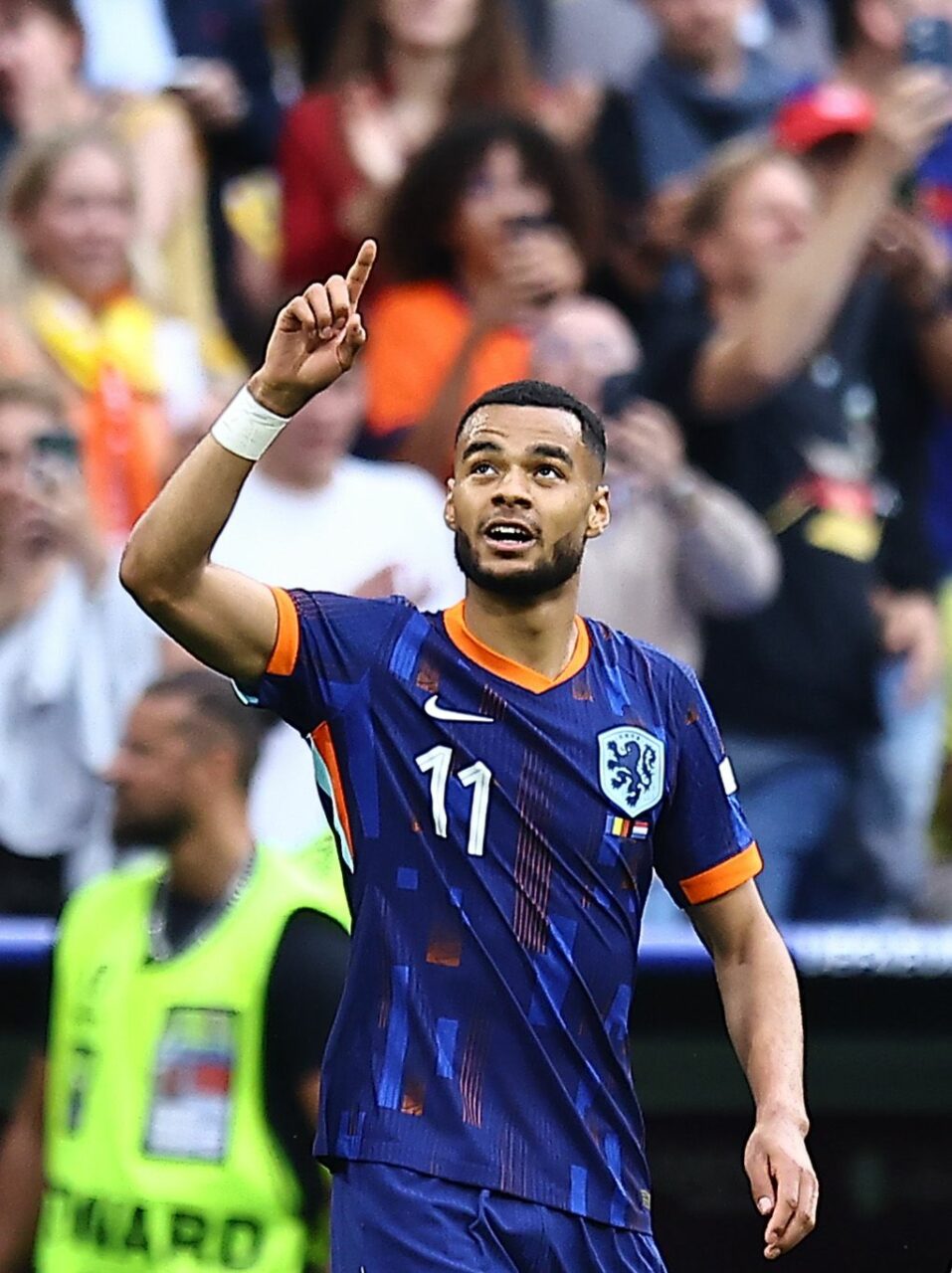 Cody Gakpo înscrie. Sursa Foto: Profimedia 