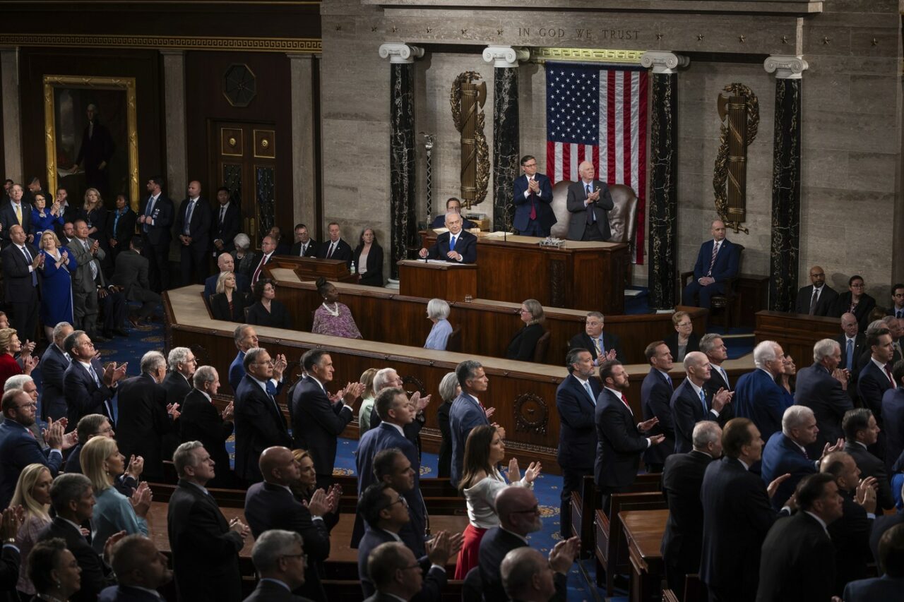 NETANYAHU, în Congresul SUA: „Axa terorismului dirijată de Iran este în confruntare cu America și Israelul” /O luptă între „barbarie și civilizație”
