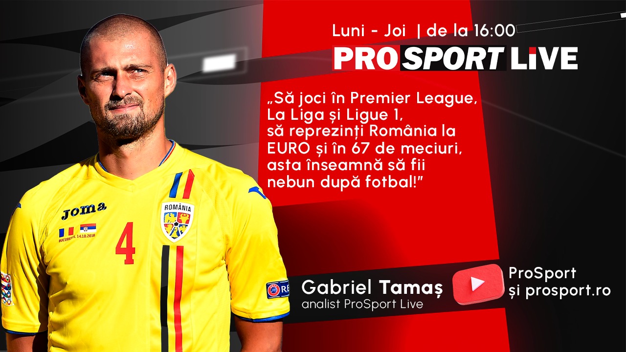 Gabriel Tamaș is the analyst of the present and we can be reside on Prima Sport! We begin in drive on Monday, from 16:00!