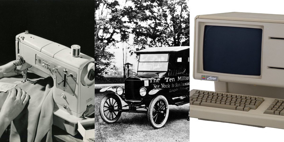 12 AUGUST, calendarul zilei: Este brevetată prima mașina de cusut Singer / Era produs primul Ford T / Primul calculator personal IBM intră pe piață