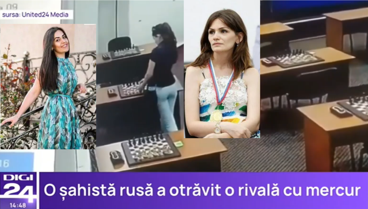 O șahistă rusoaică s-a răzbunat pe rivala sa, turnându-i mercur pe piesele de șah. Victima otrăvită: „Nu puteam să respir și simțeam gustul de FIER”