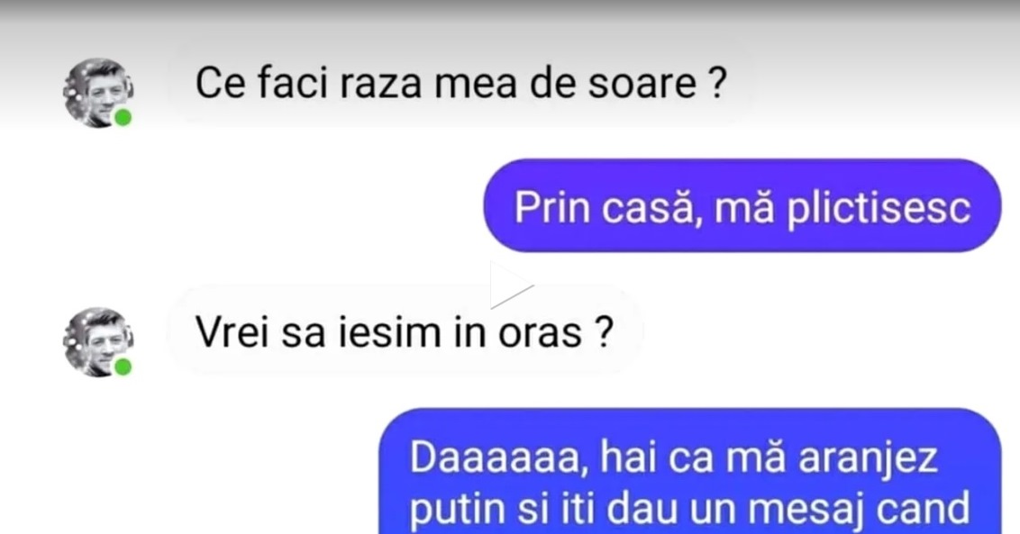Bancul de luni | „Vrei să ieșim în oraș?”