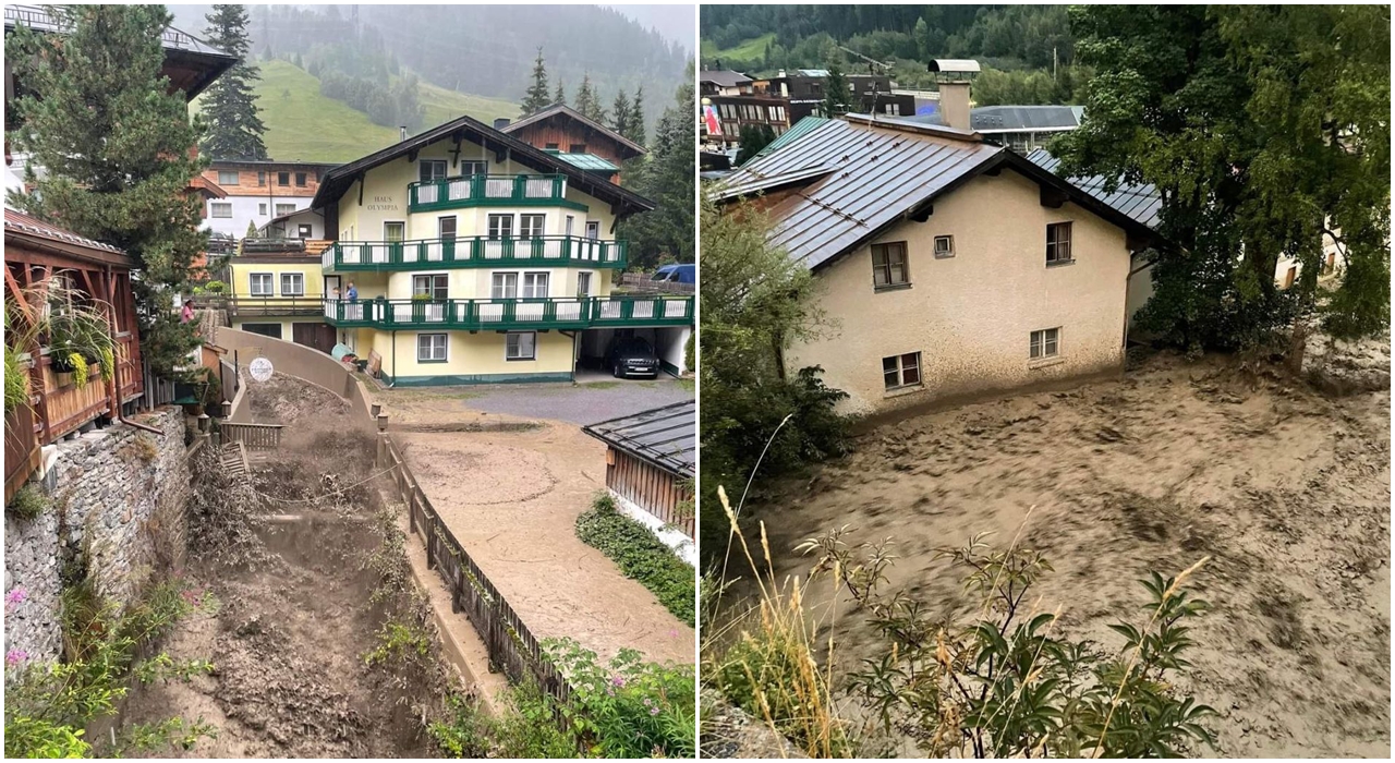 Austria, inundată de ploi torențiale!/Peste 450 de apeluri la „Urgență” numai în capitala VIENA!