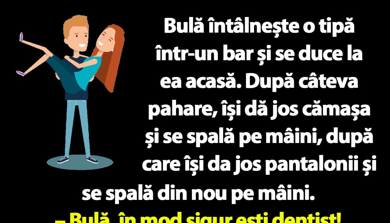 BANC | Bulă întâlnește o tipă într-un bar și se duce la ea acasă