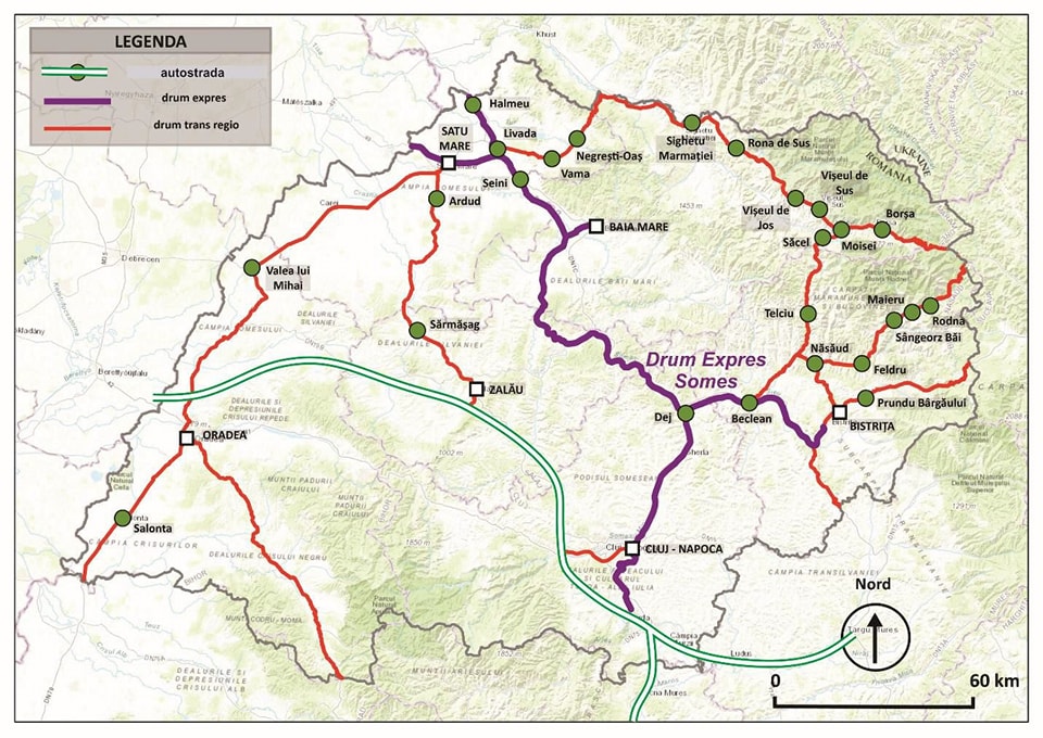 Un nou DRUM de mare viteză va fi construit în Transilvania: CNAIR a desemnat câștigătorul pentru Studiul de Fezabilitate al Drumului Expres Cluj-Dej