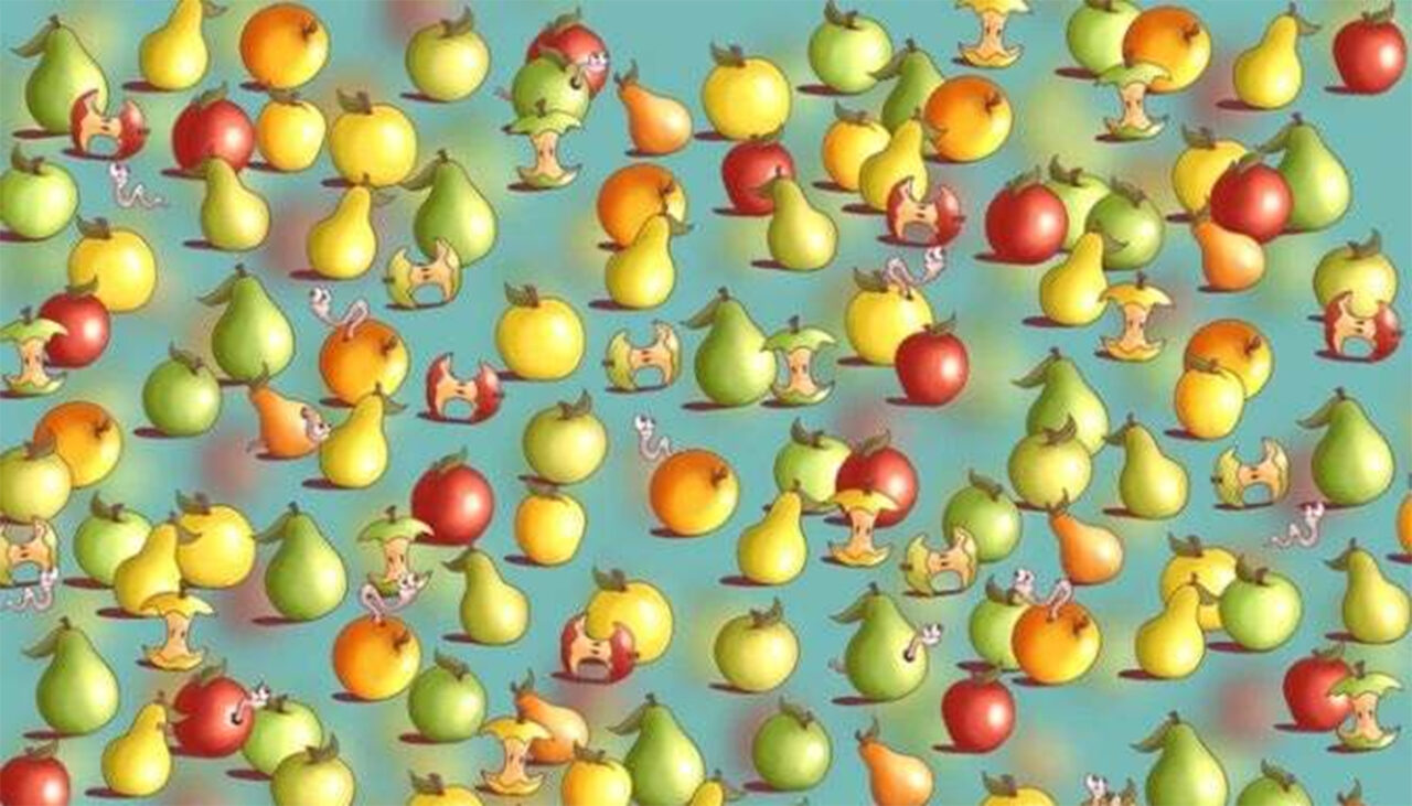 Iluzie optică virală 4K | GĂSEȘTE lămâia ascunsă printre fructele din imagine, în maximum 5 secunde!