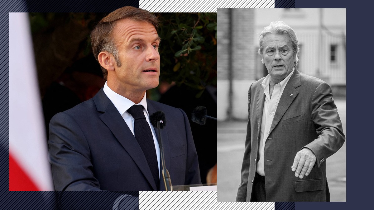 Emmanuel Macron, mesaj după moartea lui Alain Delon: „A fost mai mult decât o vedetă. A fost un monument francez”