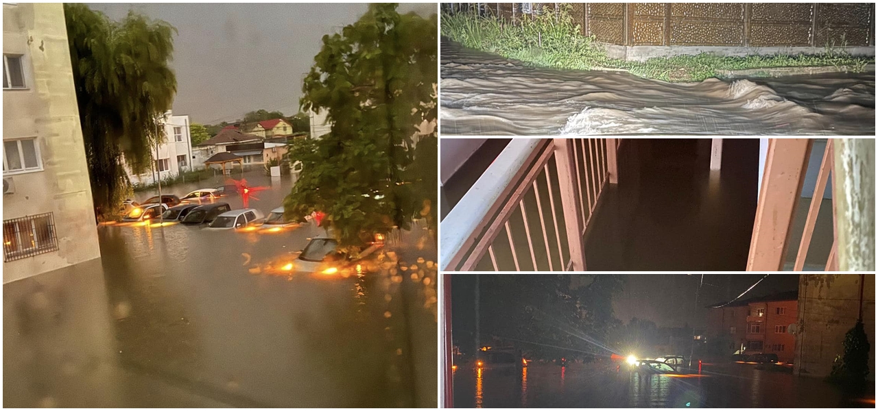 COD ROȘU de ploi torențiale în Constanța, pentru a doua zi la rând / Plaja din Vama Veche, distrusă!