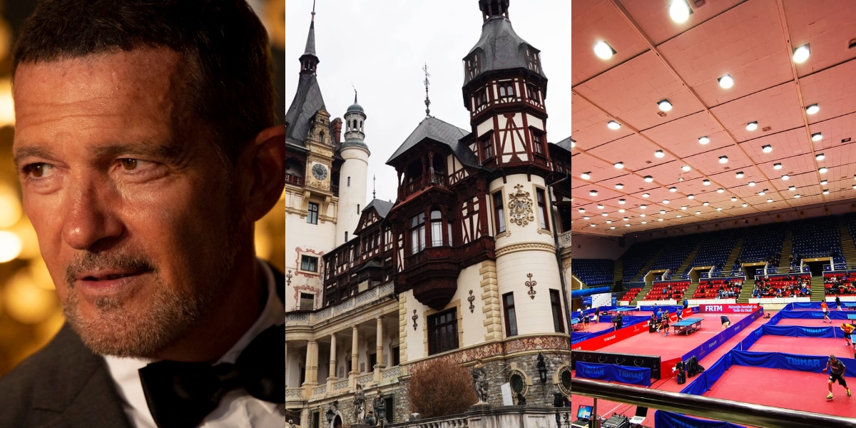 10 AUGUST, calendarul zilei: Antonio Banderas împlinește 64 / E pusă piatra de temelie la Peleș / Sala Polivalentă din București împlinește 50 de ani