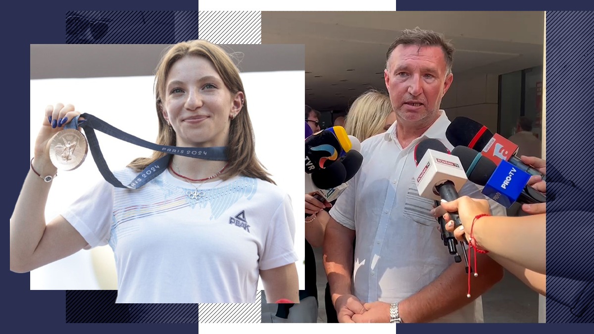 Ana Maria Bărbosu a primit medalia olimpică de bronz. Tatăl gimnastei: „Întreaga familie s-a bucurat. Din perspectiva mea, șansele erau sub 50%”