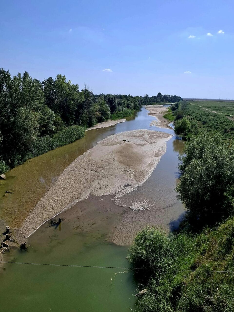 Deficitul REZERVEI de apă afectează din ce în ce mai mult România. Imagini spectaculoase de la Apele Române Buzău-Ialomița