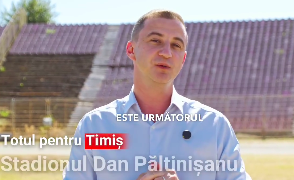 Stadionul Dan Păltinișanu se construiește: 32.000 de locuri!