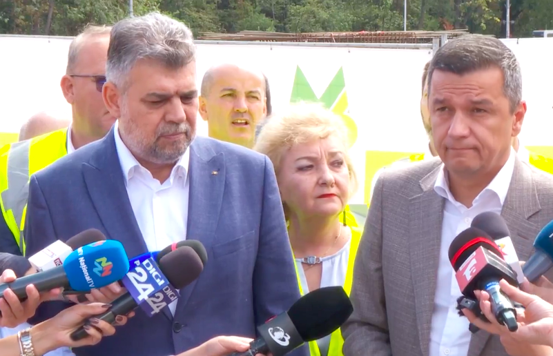 Marcel Ciolacu, la magistrala M6: ,,Stadiul lucrărilor este de aproximativ 14%. Din funcţia de premier, asigur finanţarea pentru această investiţie”