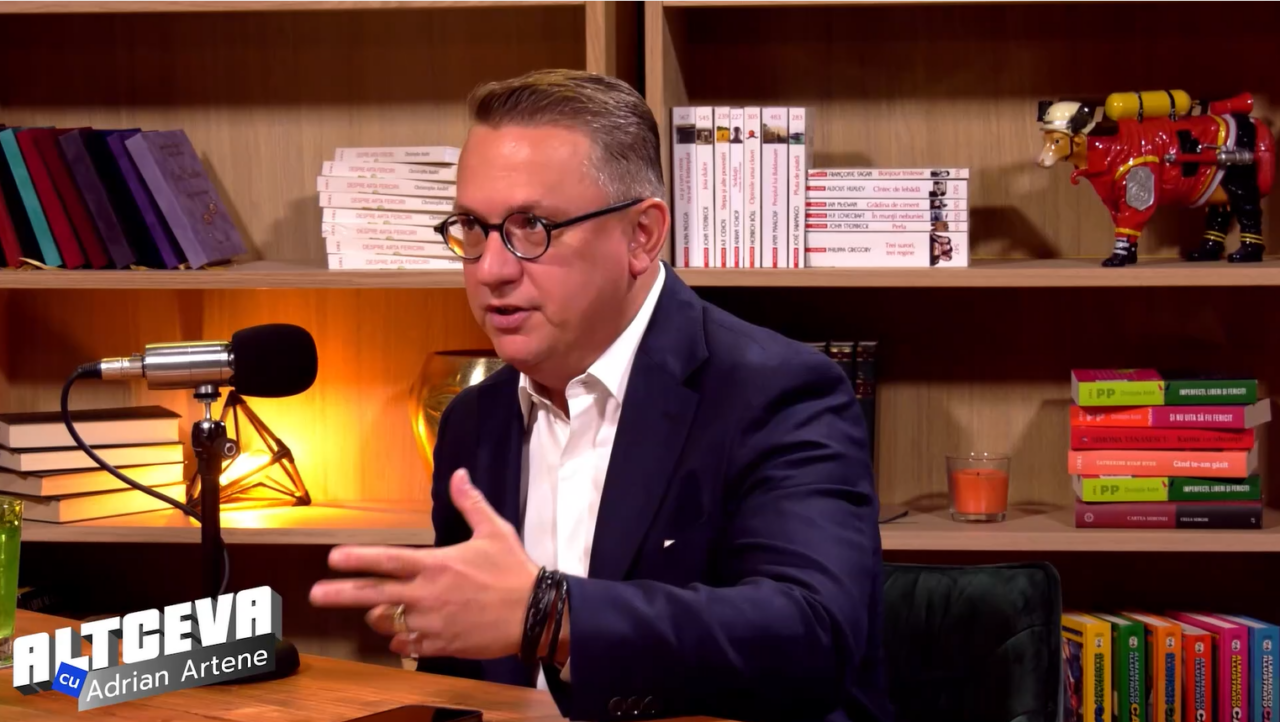 „ALTCEVA” cu Adrian Artene. Actorul Marius Florea Vizante, despre viața de student imediat, după Revoluție: ”N-aveam bani nici să-mi iau țigări!”