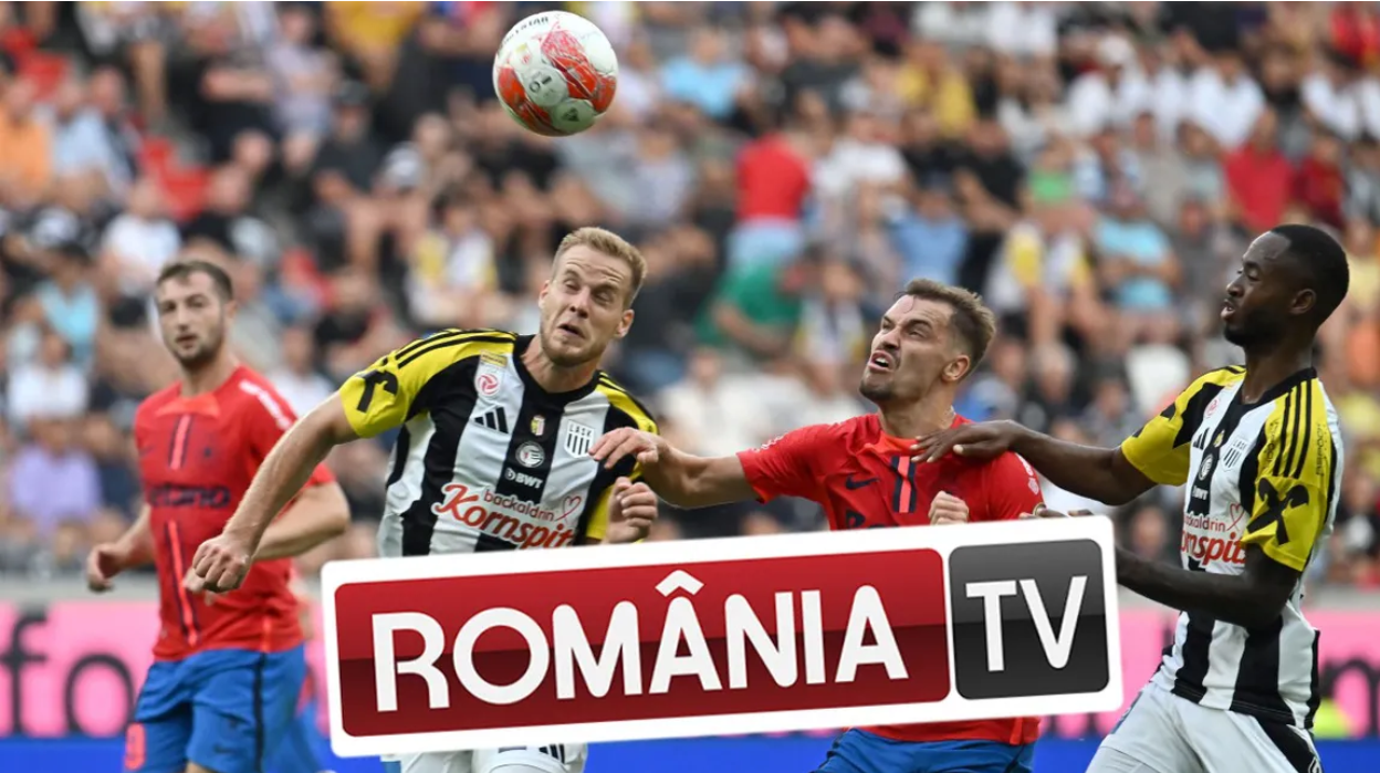 România TV, lider de AUDIENȚĂ cu meciul calificării FCSB în grupele Europa League