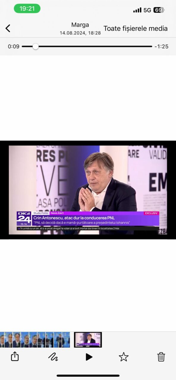 Crin Antonescu: Destinul PNL-ului ar putea intra în capitolul final / Domnul CIUCĂ e un om cumsecade, dar anturajul îl strică