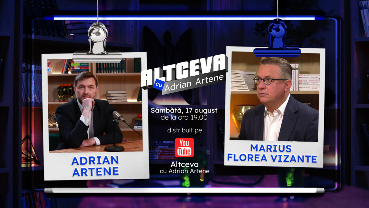 Marius Florea Vizante, despre cum să trăiește o VIAȚĂ cu și din UMOR, în EXCLUSIVITATE,  la Altceva cu Adrian Artene