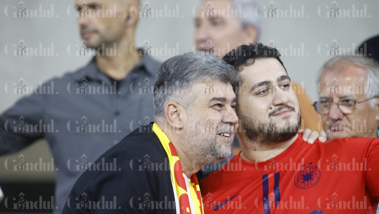 Întâlnire surpriză a premierului Marcel CIOLACU la meciul FCSB – Lask Linz: „Stai așa că mă dezmembrezi”