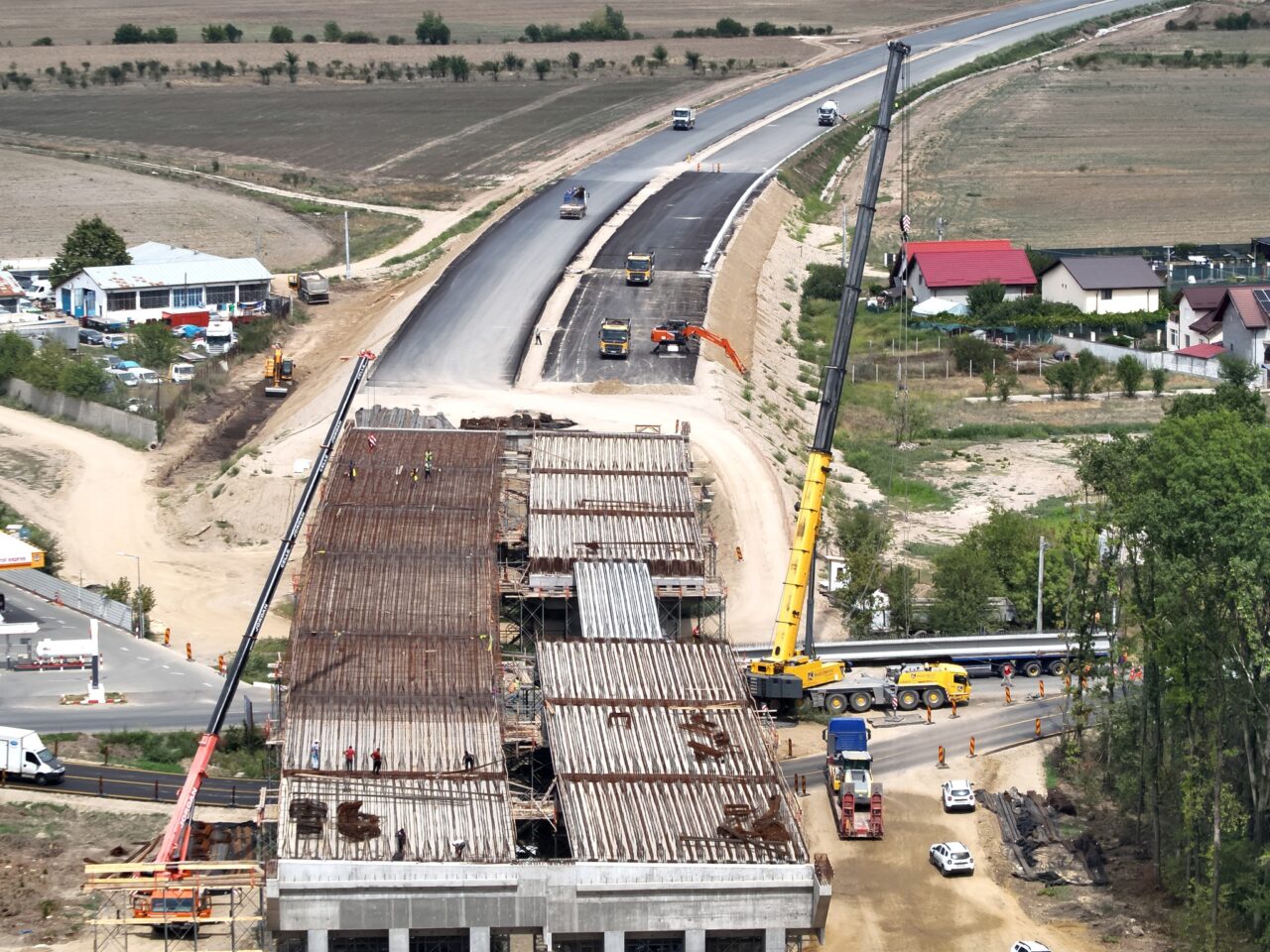 Vești bune despre finalizarea centurii Capitalei. Lotul 3, EXECUTAT de constructorul elen, finalizat în proporție de 75%