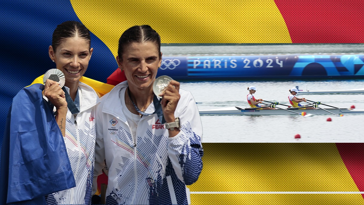 România a cucerit a ȘASEA medalie la Jocurile Olimpice de la Paris. Ionela Cozmiuc și Gianina van Groningen obțin argintul pentru barca de dublu vâsle