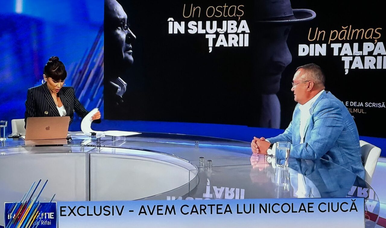 „Un ostaș în slujba Țării”. Ciucă a ocupat un PANOU GOL, plătit în avans de PNL pe 2024
