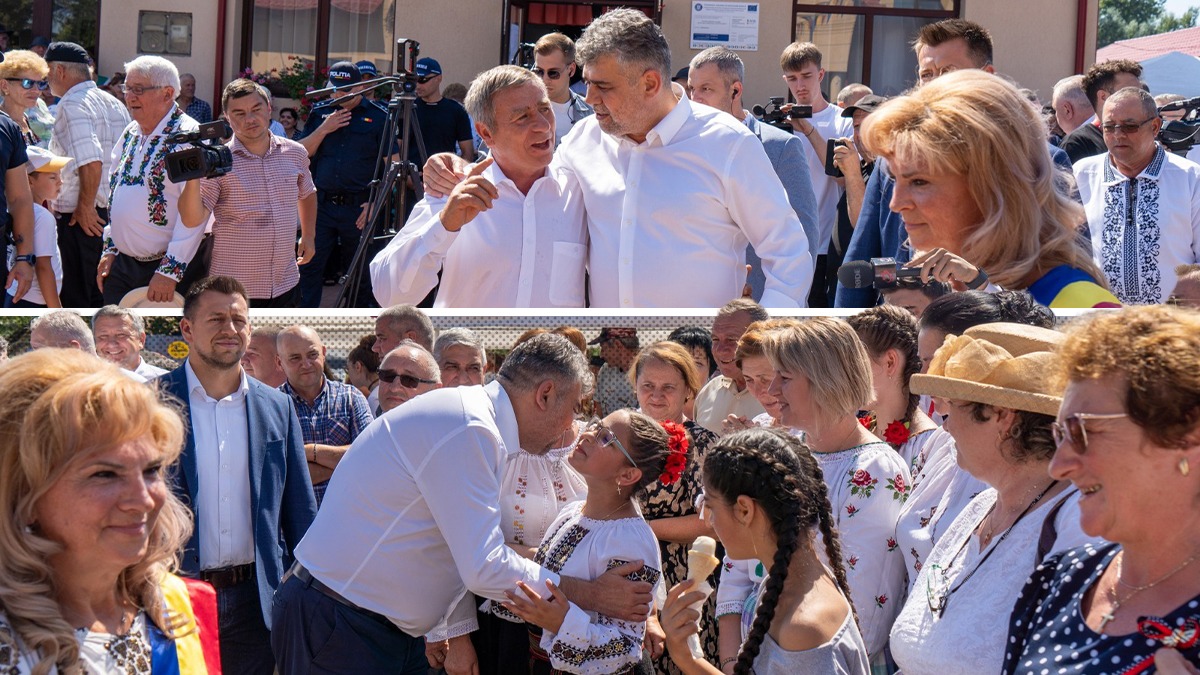 Mesajul lui Ciolacu din Baia, INIMA Moldovei: „Oamenii de aici sunt plini de viață și se bucură de lucrurile simple”