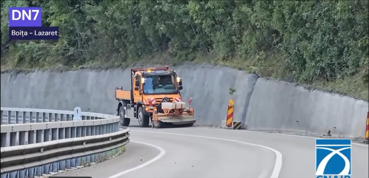 Valea Oltului va fi DESCHISĂ peste o săptămână. Lucrările sunt finalizate în proporție de 80%