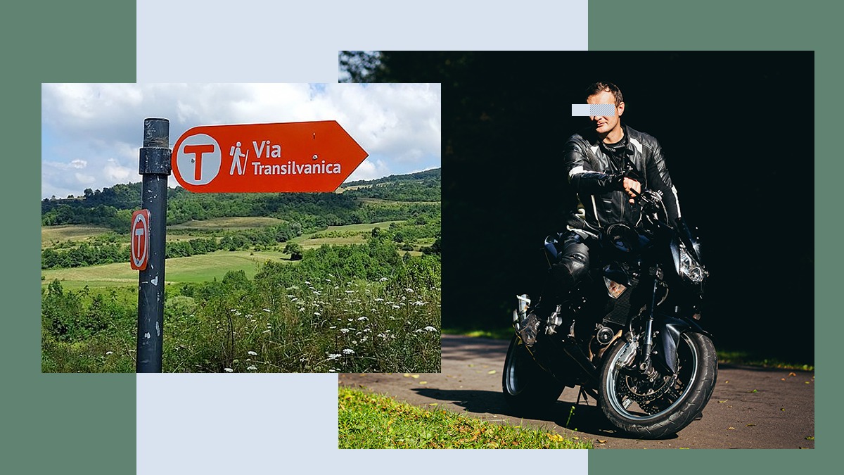 Mesajul unui motociclist care a străbătut o parte din Via Transilvanica i-a revoltat pe români:”Urmează ATV-urile și apoi SUV-urile cu manele”