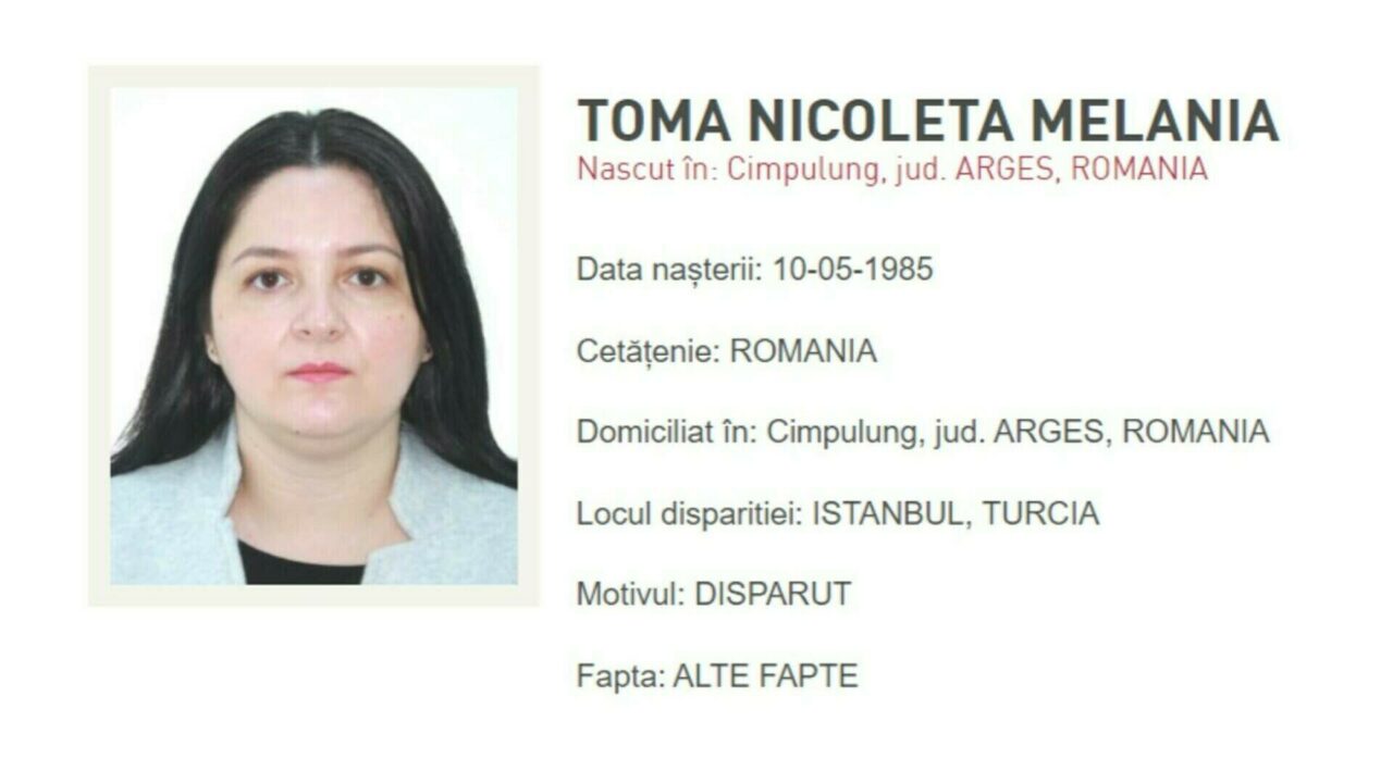 Nicoleta a fost dată DISPĂRUTĂ în timp ce se afla în vacanţă în Turcia. Incredibil unde a fost găsită, după o săptămână de căutări