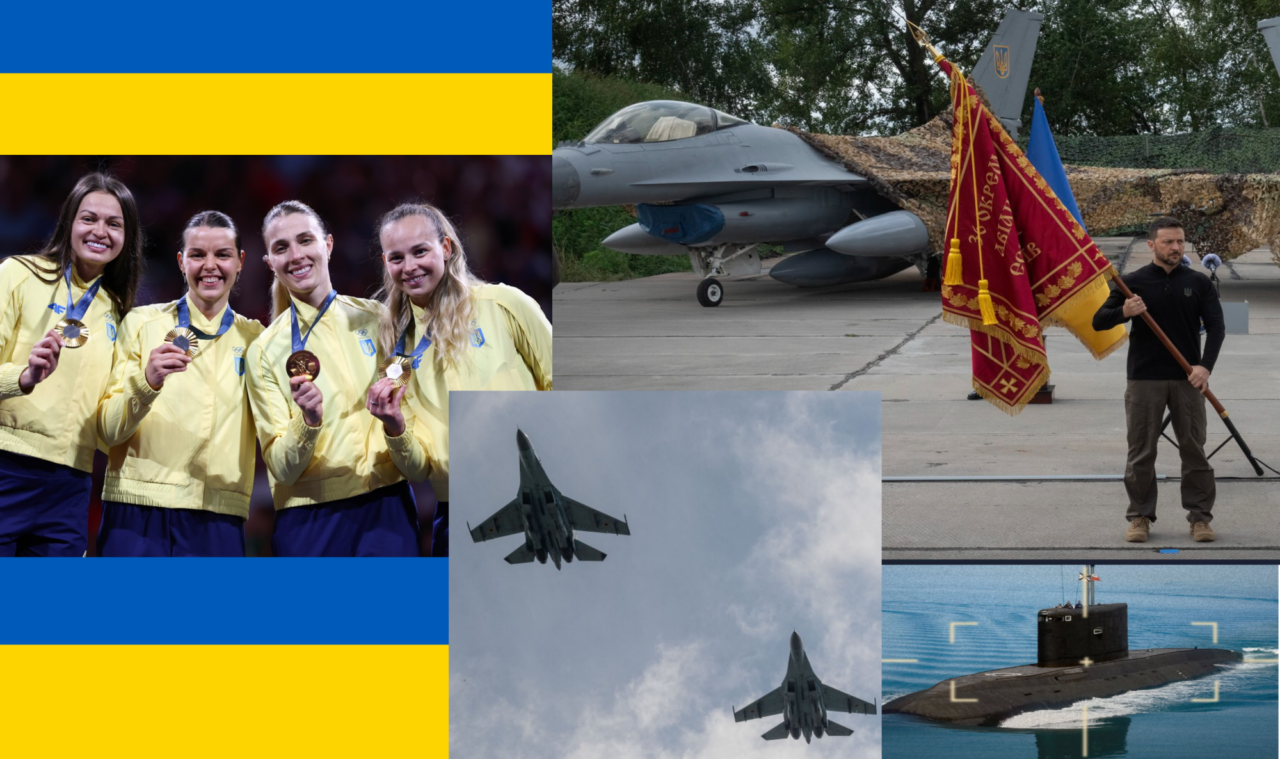 RĂZBOIUL din UCRAINA, ziua 893. Ucraina obține prima medalie de aur la Paris, scufundă un submarin rusesc și primește două avioane F-16