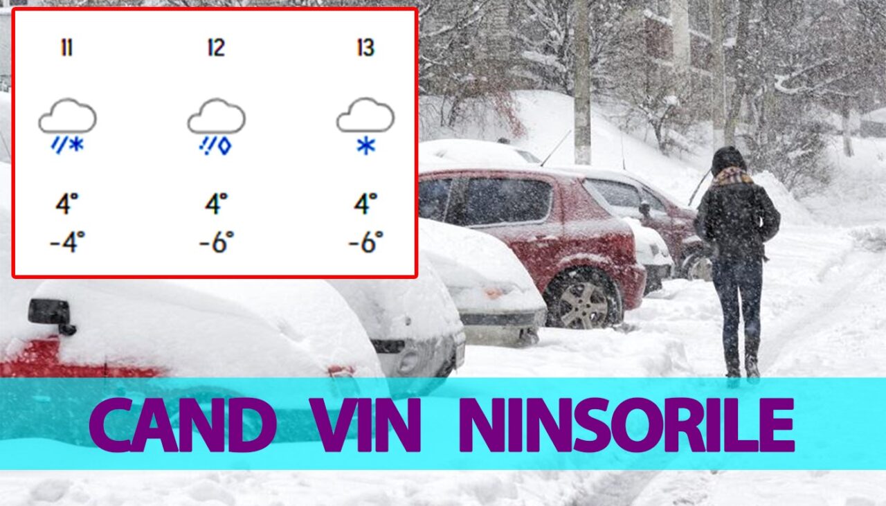 Prognoza ACCUWEATHER actualizată. Pe ce dată începe să ningă în România
