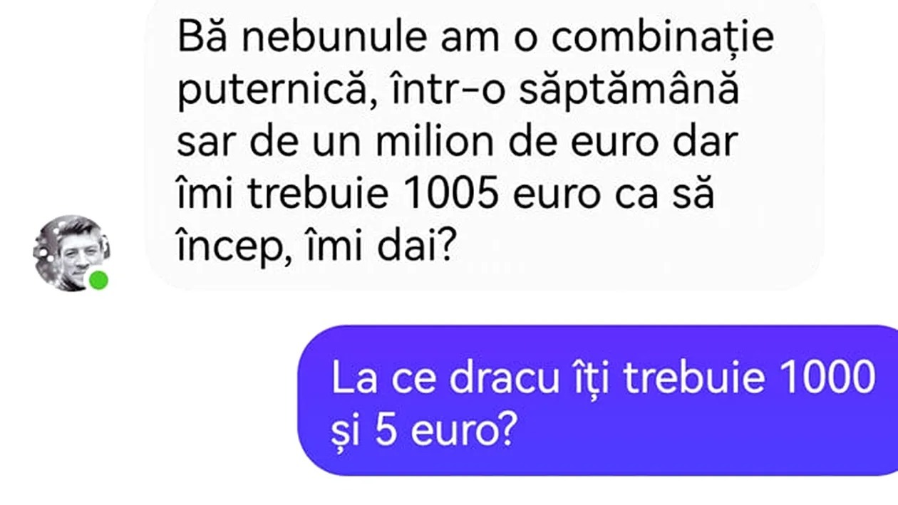 Bancul de luni | „Am o combinație puternică”