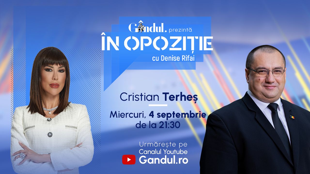 Cristian Terheș, următorul candidat „În Opoziție cu Denise Rifai”