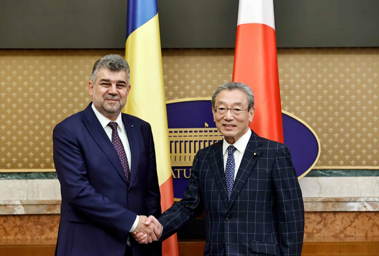Marcel Ciolacu l-a primit pe vicepreşedintele Camerei Consilierilor din Dieta Naţională a JAPONIEI, Hiroyuki Nagahama