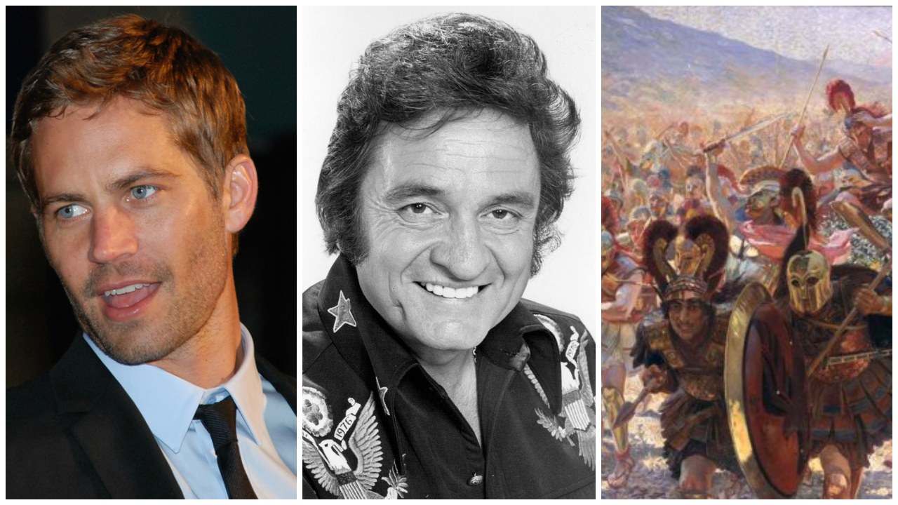 12 SEPTEMBRIE, calendarul zilei: Paul Walker ar fi împlinit 51 de ani/ Deceda Johnny Cash/ Are loc Bătălia de la Marathon