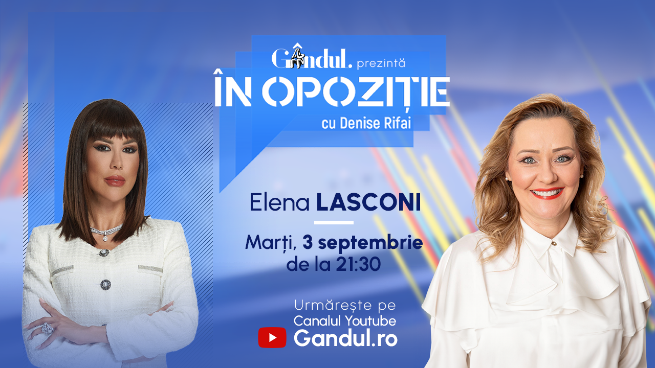 Elena LASCONI vine la emisiunea „În Opoziție cu Denise Rifai”/ O ediție de NERATAT!