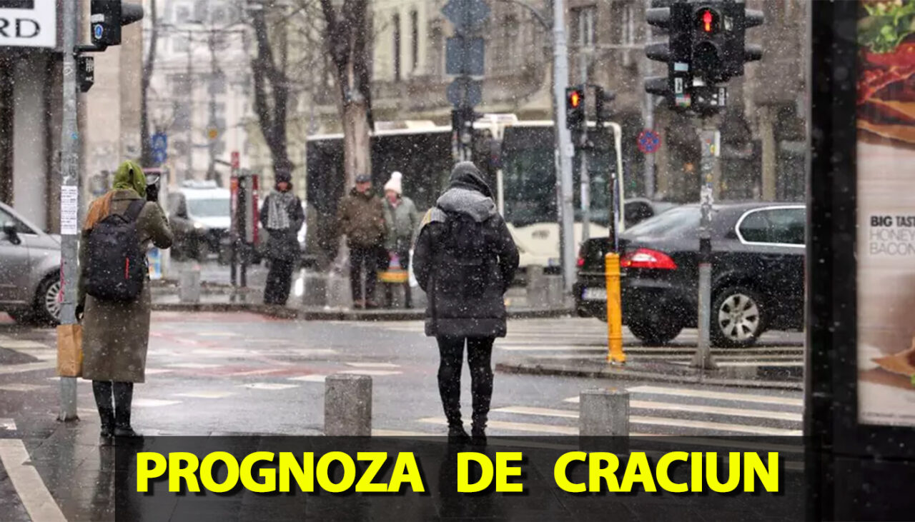 Prognoza EaseWeather actualizată: Cum va fi vremea de CRĂCIUN în București, Cluj-Napoca, Brașov și Iași