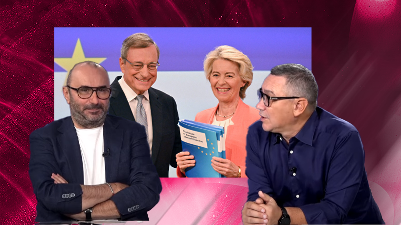 Victor Ponta: „Ursula va ignora planul lui Draghi. Ea are o singură preocupare: EGALITATEA de gen”