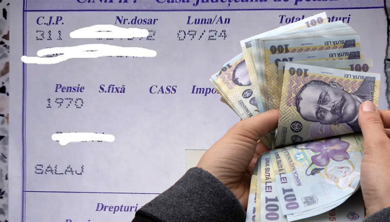 Câți lei primește PENSIE un român, dacă s-a pensionat cu o vechime de 32 de ani