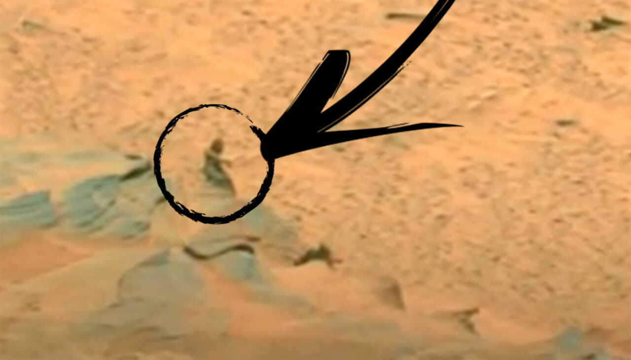 Există viață pe Marte? Ce este, de fapt, „monstrul” filmat de NASA pe planeta Marte