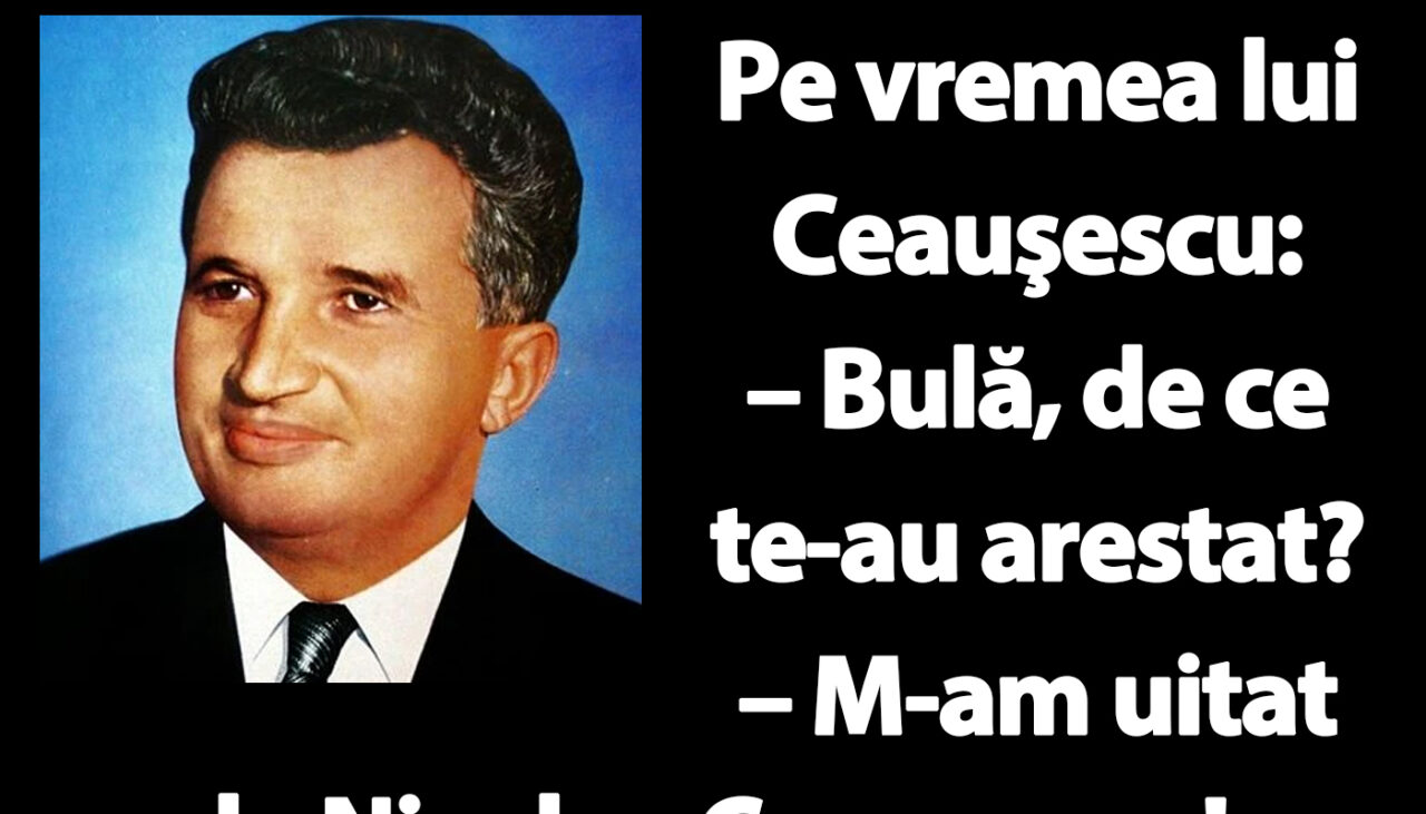 BANC | Pe vremea lui Ceaușescu: „Bulă, de ce te-au arestat?”