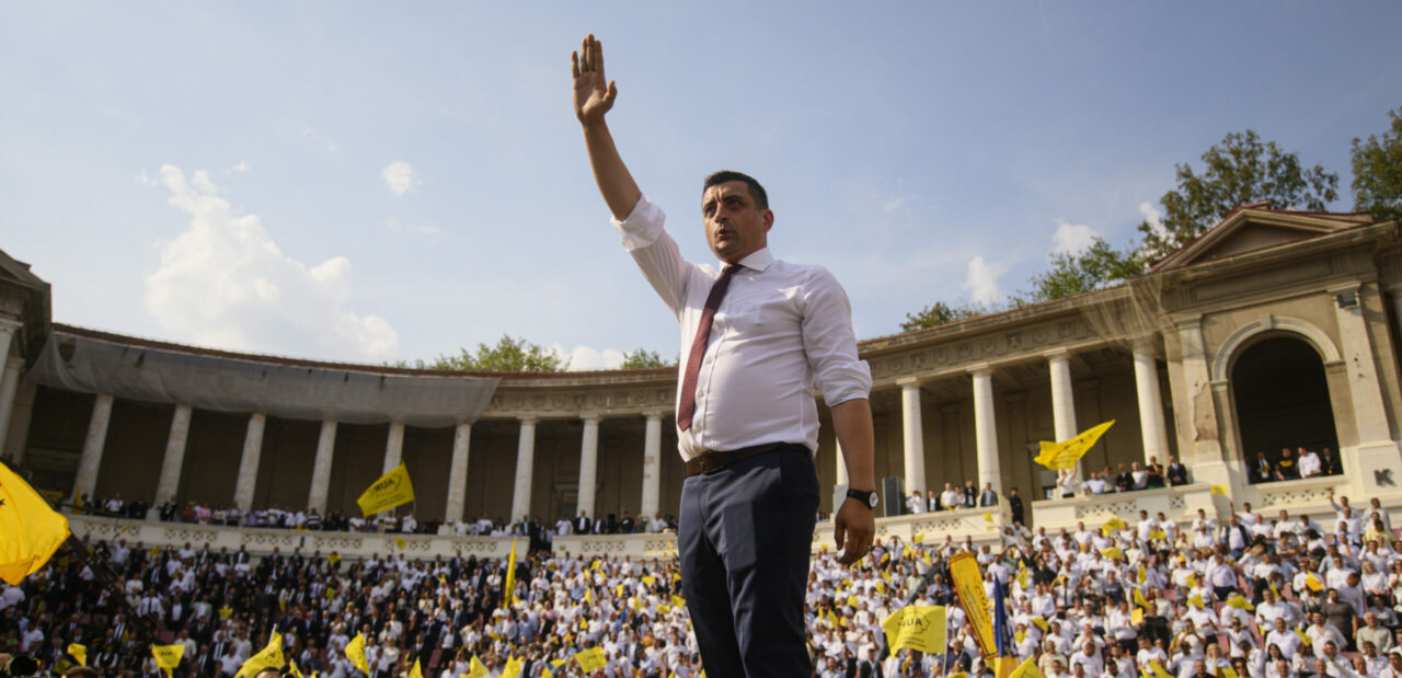 George SIMION își depune dosarul de CANDIDATURĂ la Biroul Electoral Central