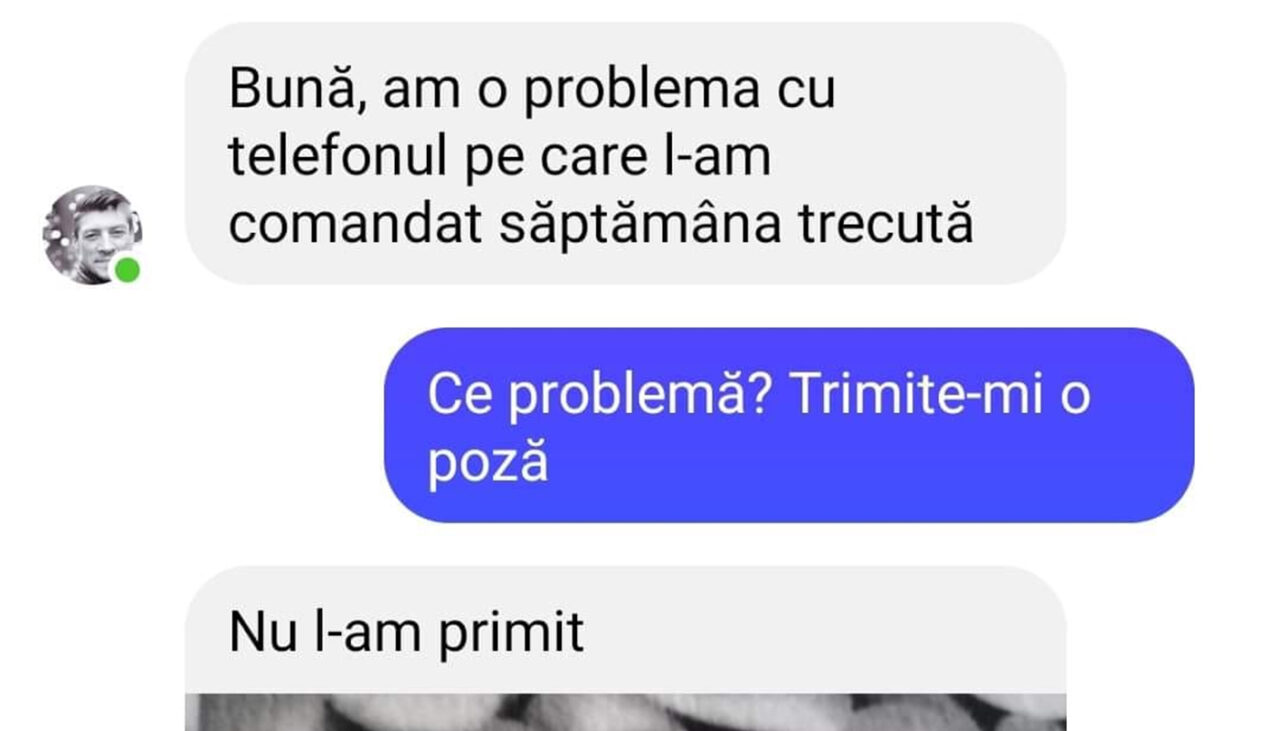 BANC | „Bună, am o problemă cu telefonul pe care l-am comandat săptămâna trecută”